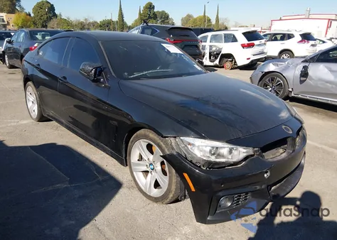 2016 BMW 435I Gran Coupe из США, поврежденный, VIN WBA4B1C52GG243249